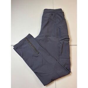 Title Nine Valkyrie Pants Women 6 Gray Water-Resistant Cold Weather Wind Proof
